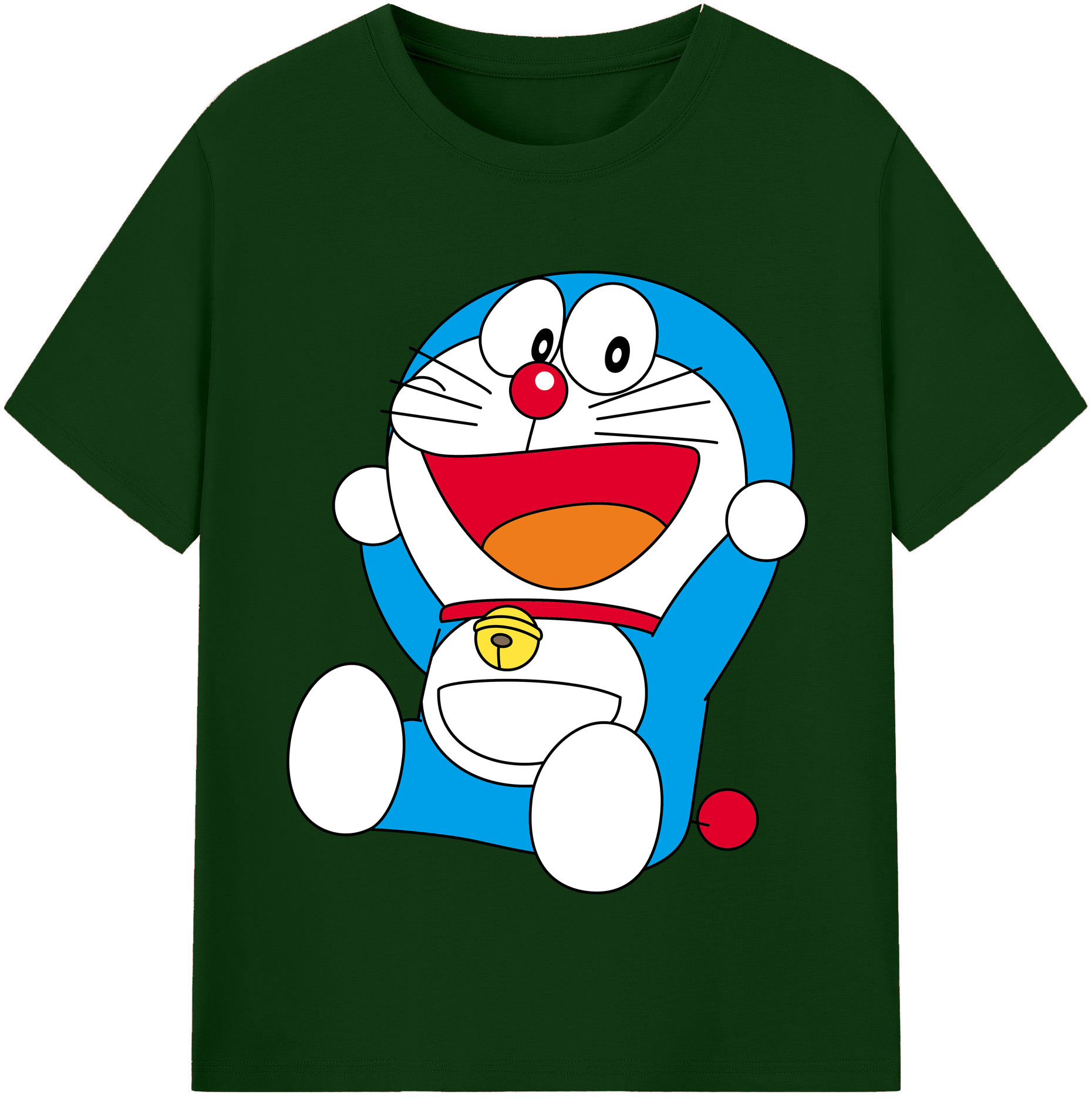 （画像用） ドラえもん Doraemon 綿100％半袖Tシャツ（フロントプリント）